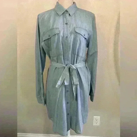 Ana a new approach Light Wash Dress - Picture 5 of 14